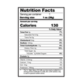 Honey BBQ Nutrition Facts